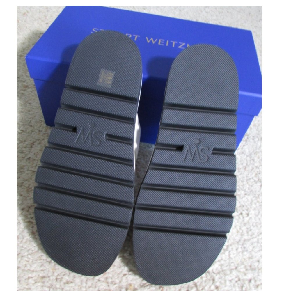 NWT Stuart Weitzman Elodie Cross Lug Slide - Picture 4 of 4
